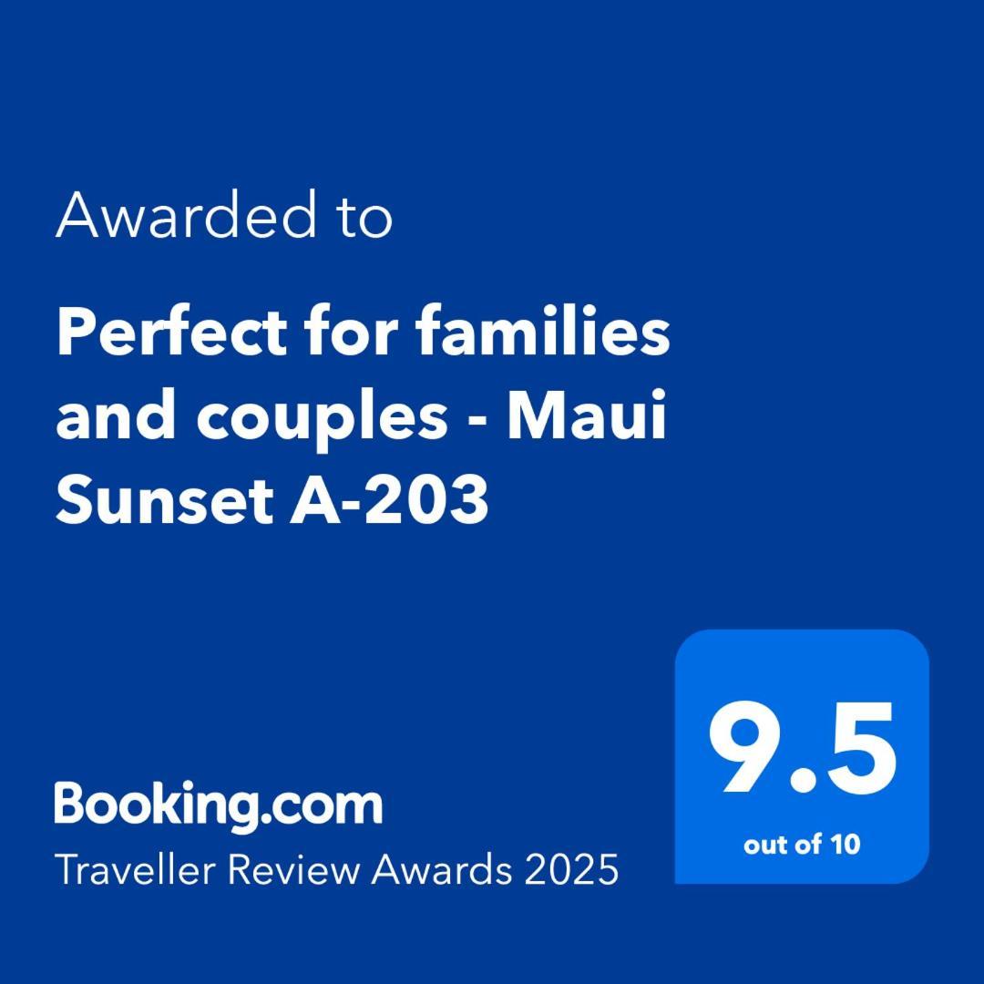 키헤이 Perfect For Families And Couples - Maui Sunset A-203 아파트 외부 사진